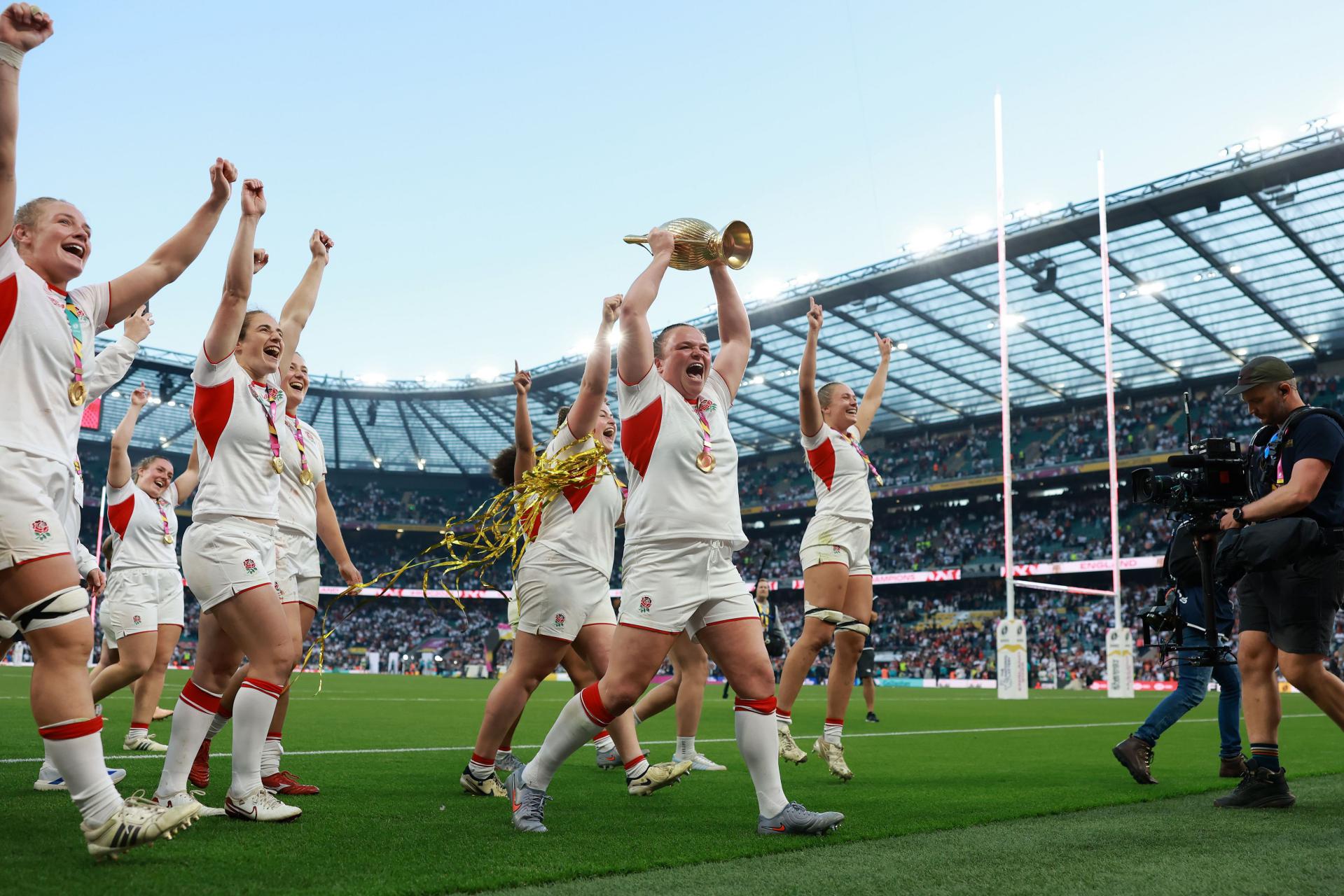 Red Roses Win Home Rugby World Cup at Allianz Stadium